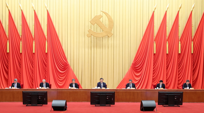 習(xí)近平：時刻保持解決大黨獨(dú)有難題的清醒和堅定，把黨的偉大自我革命進(jìn)行到底
